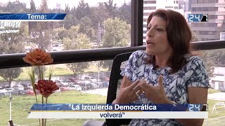 preview picture of video 'Wilma Andrade, La Izquierda Democrática esta de regreso | La República EC'