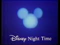Disney Night Time Disney Channel Promo 1993