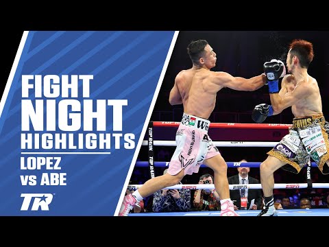 Luis Alberto Lopez Tears Up Reiya Abe's Eye In TKO Win | FIGHT HIGHLIGHTS