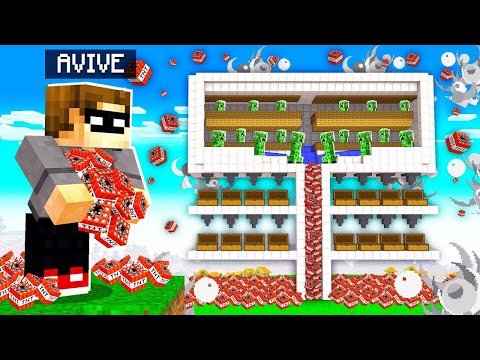 Ich BAUE meine OG CREEPER FARM auf Youtuber Insel 3!