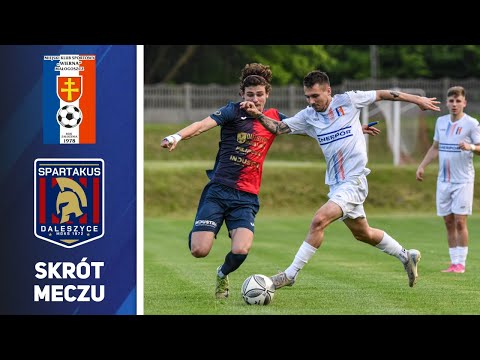 Wierna Małogoszcz - Spartakus Daleszyce [Bramki i najciekawsze akcje]