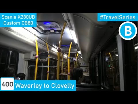 (Route 400) Ex-State Transit Scania K280UB/Custom CB80, 2482 ST [Kingsgrove]