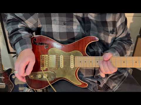 Postal Custom Memphis Rocket Red Flamed Maple image 12