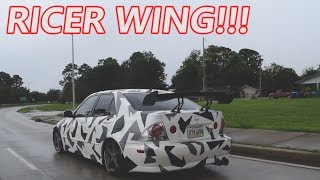 Lexus Gets a Wing and Wrap: IS300 Budget Build