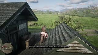 Red Dead Redemption 2 Get to Fence in Emerald Ranch Start Unlock Fence Quest
