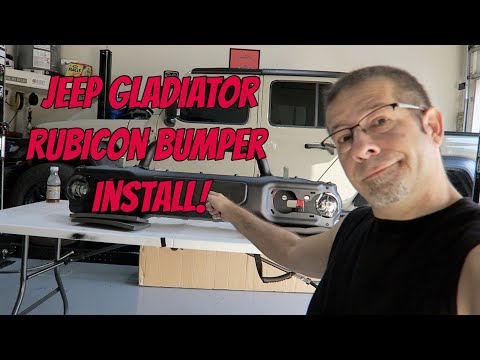 Jeep Gladiator Knockoff Rubicon Bumper Install