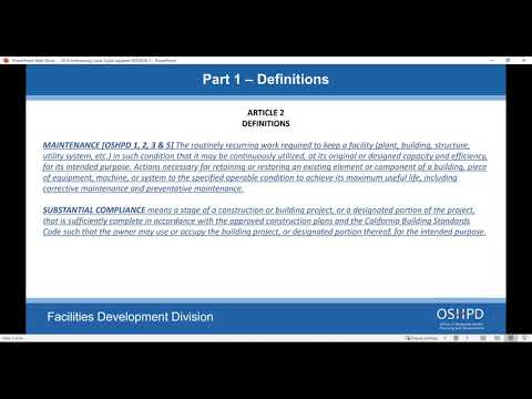 Oshpd 2019 Intervening Code Cycle Updates Session 1