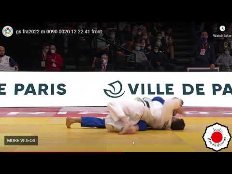 Luka Maisuradze vs. Alexis Mathieu - U90 Mens Judo Grand Slam Paris 2022