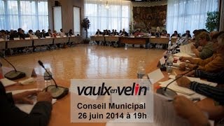 preview picture of video 'Ville de Vaulx-en-Velin - Conseil municipal du 26 juin 2014'