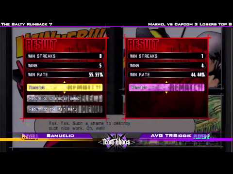 The Salty Runback 7 MVC3 - Samuelio vs AVG TRBiggie - Losers Top 8
