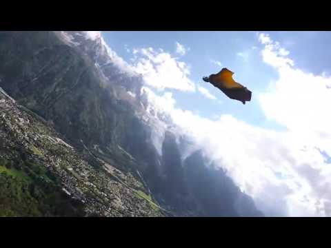 GoPro  Graham Dickinson s Insane Wingsuit Flight   Front Helmet Cam 2 of 3