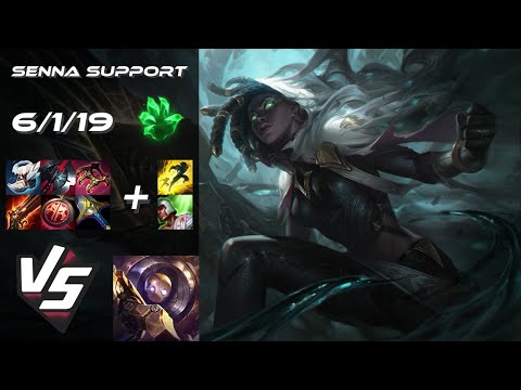 SUPPORT Senna vs Blitzcrank - EU Grandmaster Patch 14.23