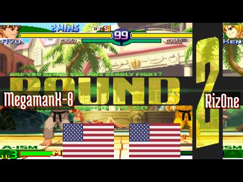 Street Fighter Alpha 3 - MegamanX-8 (US) vs Riz0ne (US) - 2021-07-19