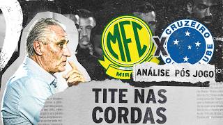 CRUZEIRO JOGA MAL MAS SAI COM EMPATE CONTRA O MIRASSOL | ANÁLISE PÓS-JOGO | MIRASSOL 2 X 2 CRUZEIRO