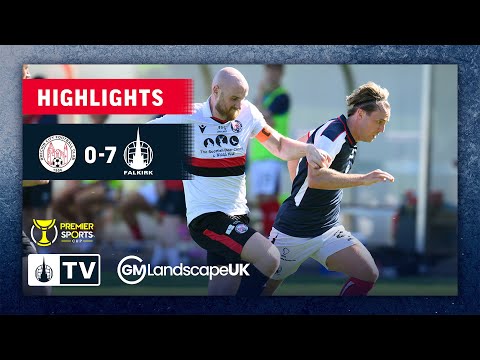 Highlights | Brechin City 0-7 Falkirk | Bairns hit Brechin for seven in Premier Sports Cup opener.
