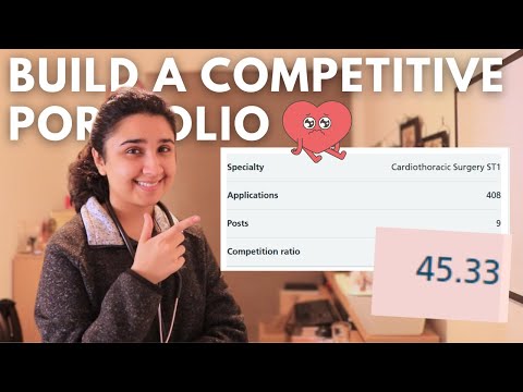 How to Build a Competitive Specialty Training Portfolio at Medical School
