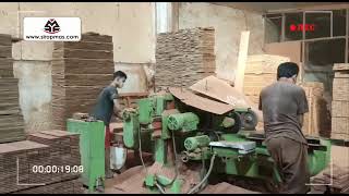 Lantai Kayu Parket Merbau Unfinish Lebar 9 Cm