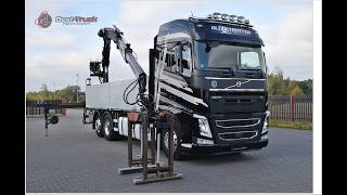 Ciężar&oacute;wka burtowa Volvo FH500 | 6X2 | FULL AIR SUSPENSION  | CRANE HIAB XS 177K PRO | | Obrazek 4 - Autoline