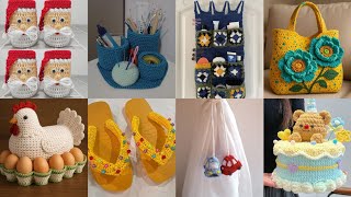 Most beautiful & attractive crochet handmade items and ideas design  part B 2025