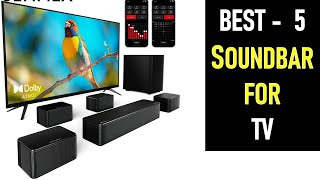 Top 5 Best soundbar for tv in 2025