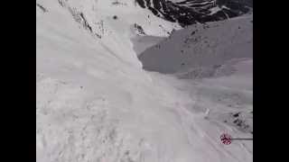 preview picture of video 'Big Sky Big Couloir Three Forks'