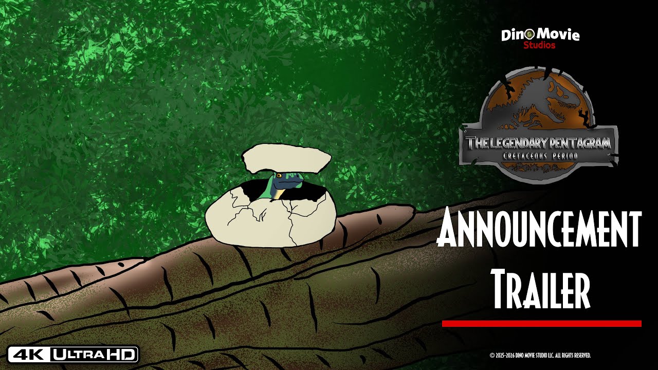 The Legendary Pentagram: Cretaceous Period - Official Announcement Trailer | Dino Movie Studios (4K)