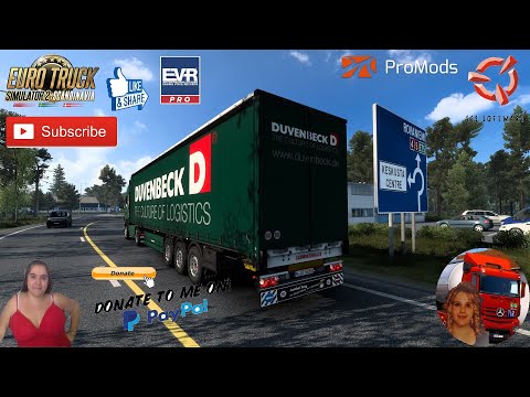 Euro Truck Simulator 2 (1.43) Scania R440 Full Tuning Delivery in Scandinavia + DLC's & Mods