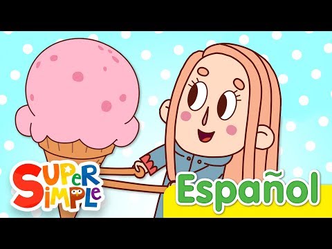 La Canción Del Helado | Canciones Infantiles | Super Simple Español