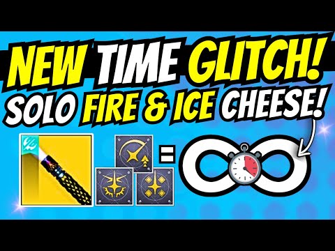 SOLO Fire & Ice Infinite TIME Glitch! How to Get Praxic Blade CATALYSTS Guide! Destiny 2 Renegades