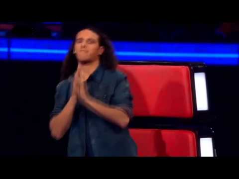 The Voice of Holland 2013 - Vince Irie - 'Wonderwall / Stir It Up' [HD]