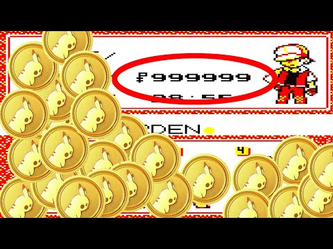 Maximum Coins Glitch - ACE Pokemon Yellow - Arbitrary Code Execution