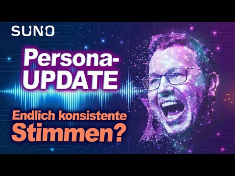 Suno Persona Update: EIGENE Stimme nutzen & Personas speichern! (Anleitung) ✅