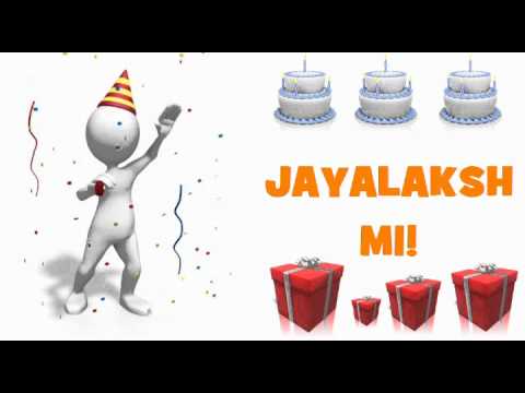 HAPPY BIRTHDAY JAYALAKSHMI!