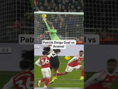 Patrick Dorgu Goal vs Arsenal vs Manchester United 2-3 Goals and Highlights #shorts
