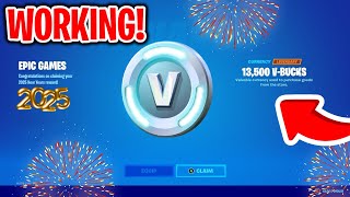 How to Get FREE VBUCKS in Fortnite 2025... (NOT PATCHED)