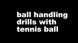 preview picture of video 'Apollon Patras Basketball Camp ball handling drills tennis ball'
