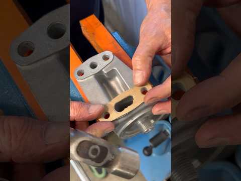 How to Make a gasket Quickly and accurately #carrepair #autorepair #autoshop #enginebuild