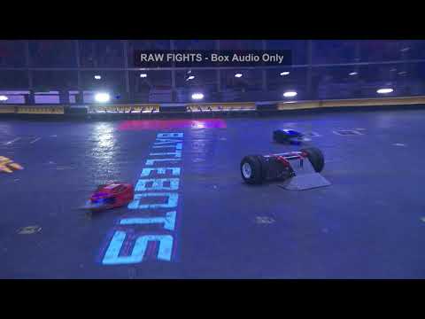 BattleBots Basement - Hypothermia vs. The Four Horsemen - Unseen USA v WORLD match