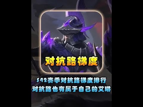 王者S42赛季对抗路梯度排行榜，牢九门英雄已经全员大洗牌了！【凤煌解说王者荣耀】