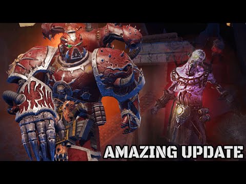 NEW CHAOS ARENA: Word Bearer + AI Cultists vs Orks! - Warhammer 40K: Space Marine, Augmented Mod