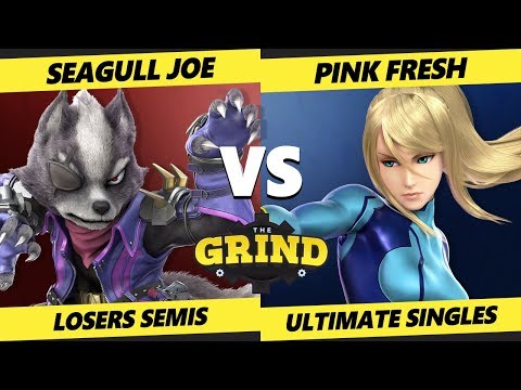 Smash Ultimate Tournament - Demise | Seagull Joe (Wolf) Vs VGBC | Pink Fresh (ZSS, Pit) The Grind 55