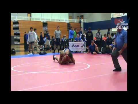 Junior FS 145 - Gabriel Moreno (IA) vs. Logan Marcicki (MI)