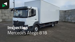 Camion fourgon Mercedes-Benz Atego 818 4X2 8tonner Automatic 1000kg Ladebordwand Euro 6 à vendre - Image 4 | Autoline CD Camion fourgon Mercedes-Benz Atego 818 4X2 8tonner Automatic 1000kg Ladebordwand Euro 6 | Image 4 - Autoline