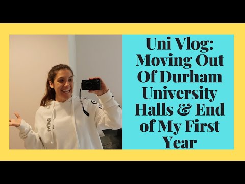 Durham University Vlog : Moving Out Of 1st Year Castle / University College Halls | New Kepier Court