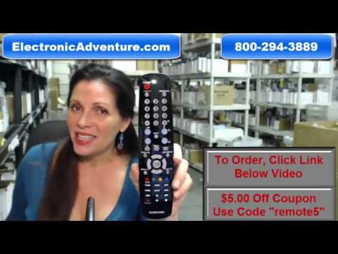 Original Samsung BP59-00048C TV Remote Control (BP5900048C) $5 Coupon Code - ElectronicAdventure