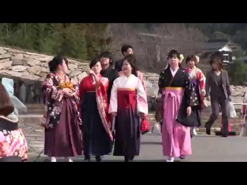 国際文化学科 平成27年度卒業式