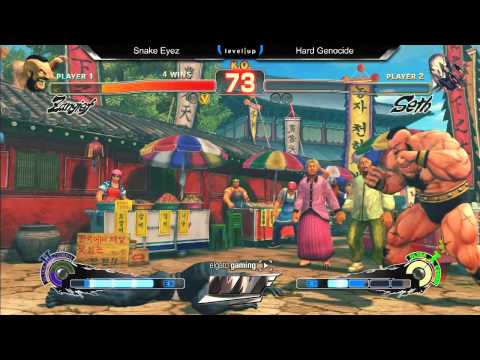 SSF4AE Snake Eyez vs Hard Genocide - WNF New Years Edition