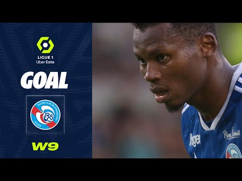 Goal Habib DIALLO (72' pen - RCSA) RC STRASBOURG ALSACE - STADE RENNAIS FC (1-3) 22/23