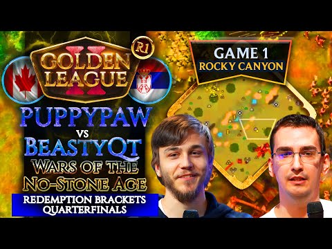 Golden League II Main Event - Wars of the No Stone Age! - 1Puppypaw vs Beastyqt G1