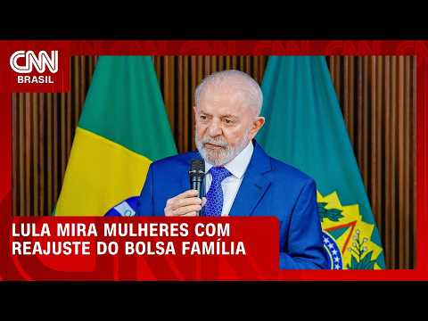 Lula mira eleitorado feminino com reajuste do Bolsa Família; entenda | CNN PRIME TIME